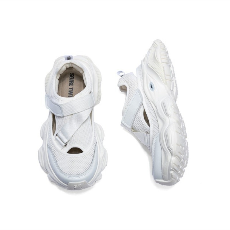 Women'S Fashion Velcro Sneakers - Damskie, oddychające buty dla taty, podwyższające