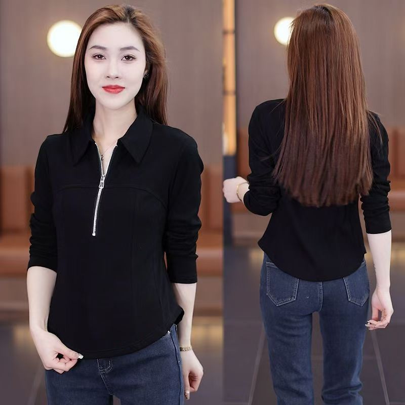 Women'S Fashion Petite - Damska koszulka polo premium slim fit