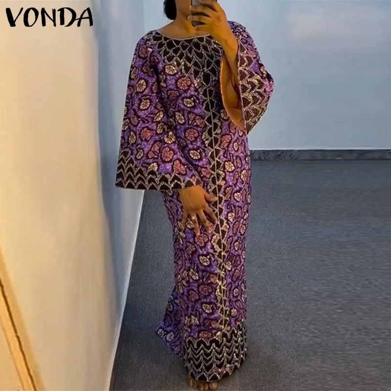 Maxi Dress Boho - Sukienka w stylu boho VONDA plus