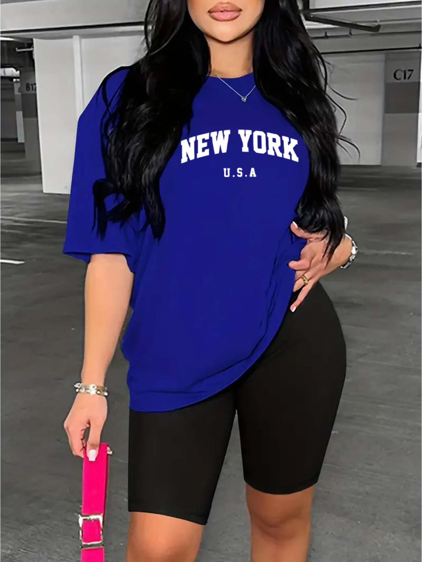 Women'S Fashion York - Zestaw Tshirtów z nadrukiem New York