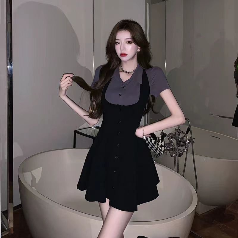 Women'S Fashion Petite - Sukienka typu pinafore w stylu Hong