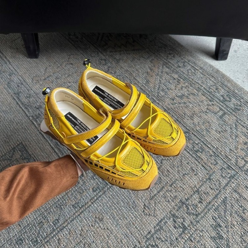 Women'S Fashion Velcro Sneakers - Damskie płaskie buty sportowe z miękką