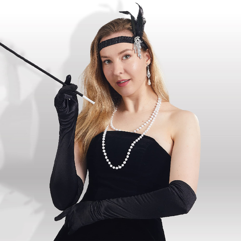 Women'S Fashion In The 1920S - Damskie rękawiczki wieczorowe, długie rękawiczki operowe
