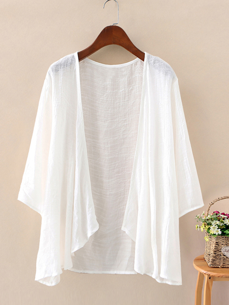 Moda jednolite kardigany damsk – Women'S Fashion Kimono recenzja i cena