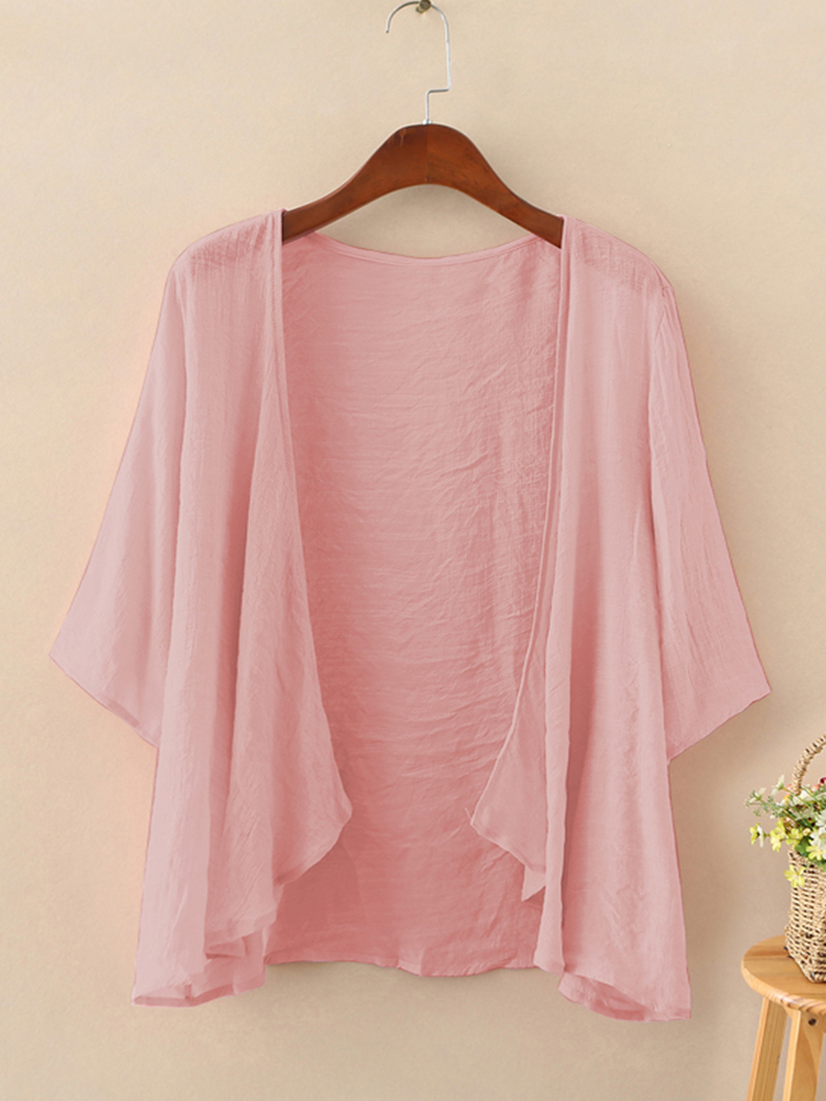 Moda jednolite kardigany damsk – Women'S Fashion Kimono recenzja i cena