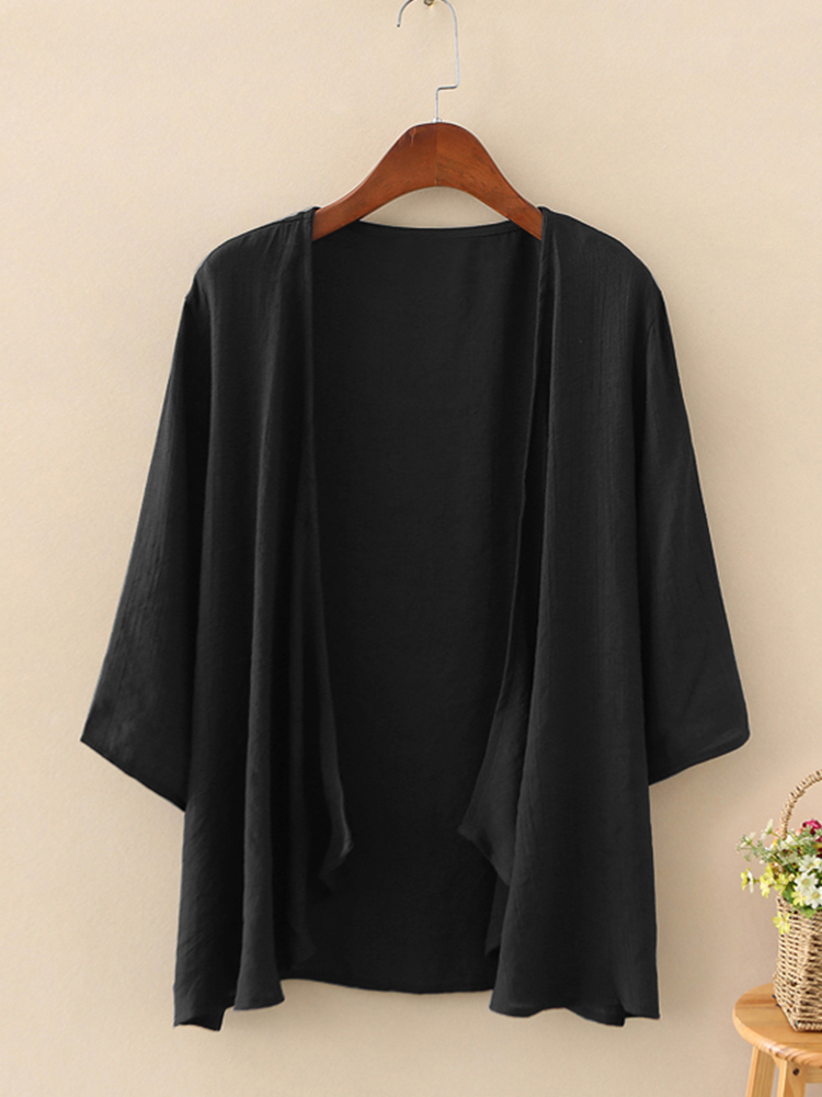 Moda jednolite kardigany damsk – Women'S Fashion Kimono recenzja i cena