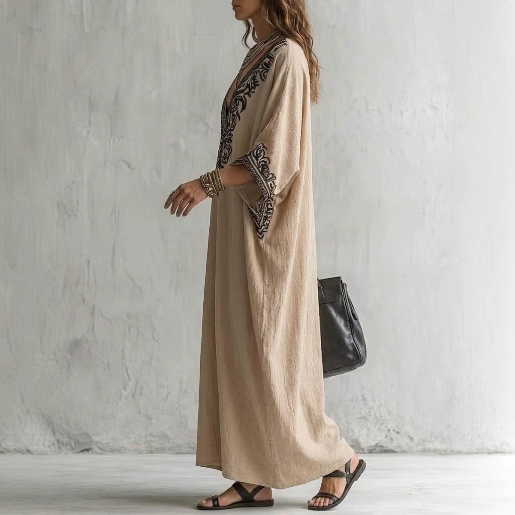 Damska sukienka maxi w stylu b – Maxi Dress Boho recenzja i cena