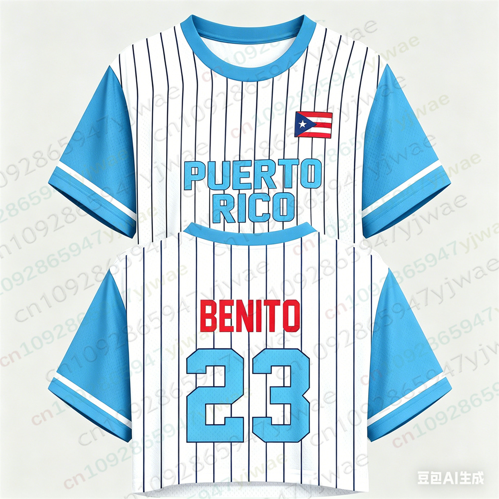 Koszulka Crop Top Puerto Rico, – Women'S Fashion Rugby Shirt recenzja i cena