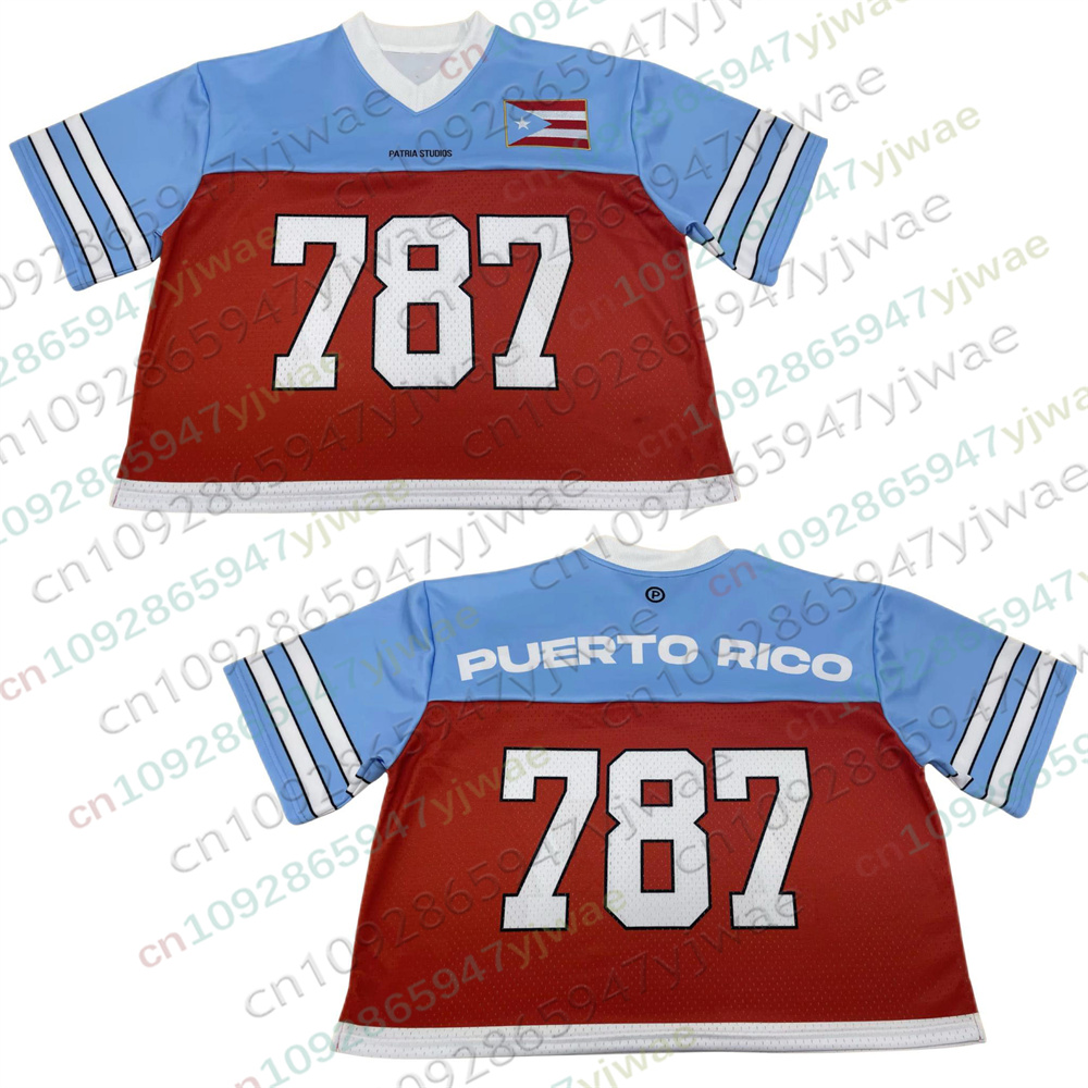 Koszulka Puerto Rico Oversized – Women'S Fashion Rugby Shirt recenzja i cena