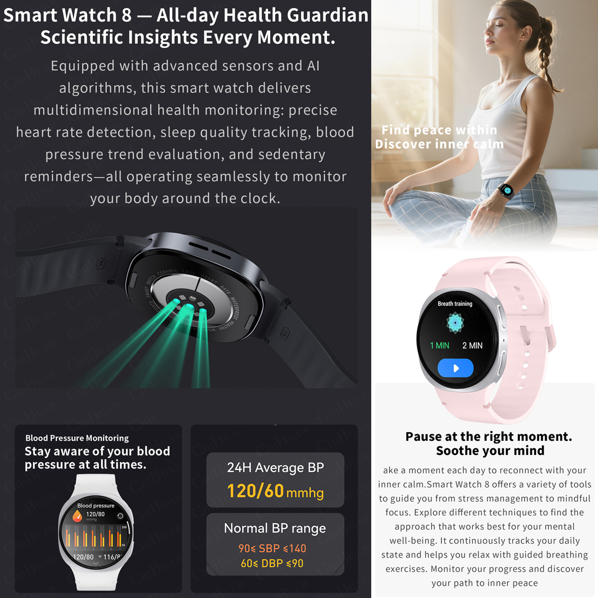 Nowe smartwatche 2026 8 Mini G – Women Fashion Zone recenzja i cena