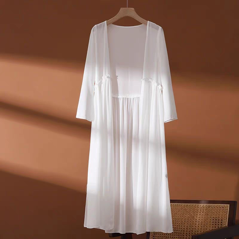 Damski kardigan kimono z szyfo – Women'S Fashion Kimono recenzja i cena