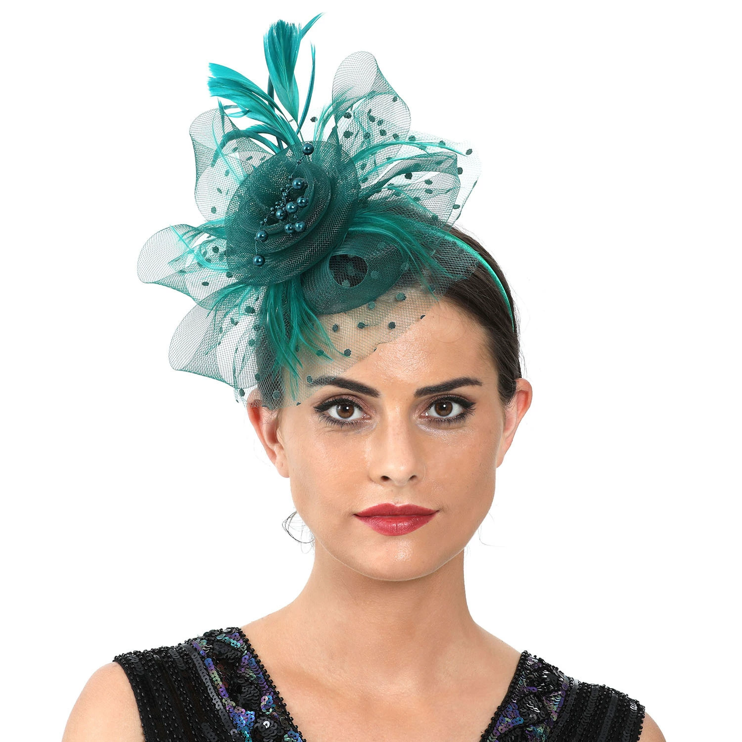 Elegancki fascynator, ozdoba d – Women'S Fashion Kentucky Derby recenzja i cena