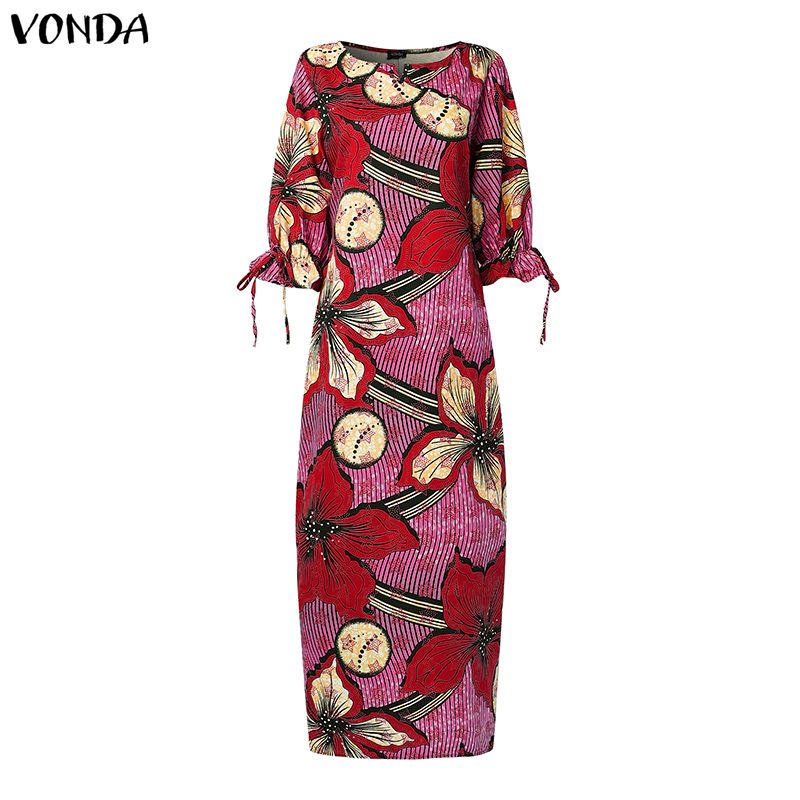 VONDA Sukienki Maxi w Stylu Bo – Maxi Dress Boho recenzja i cena
