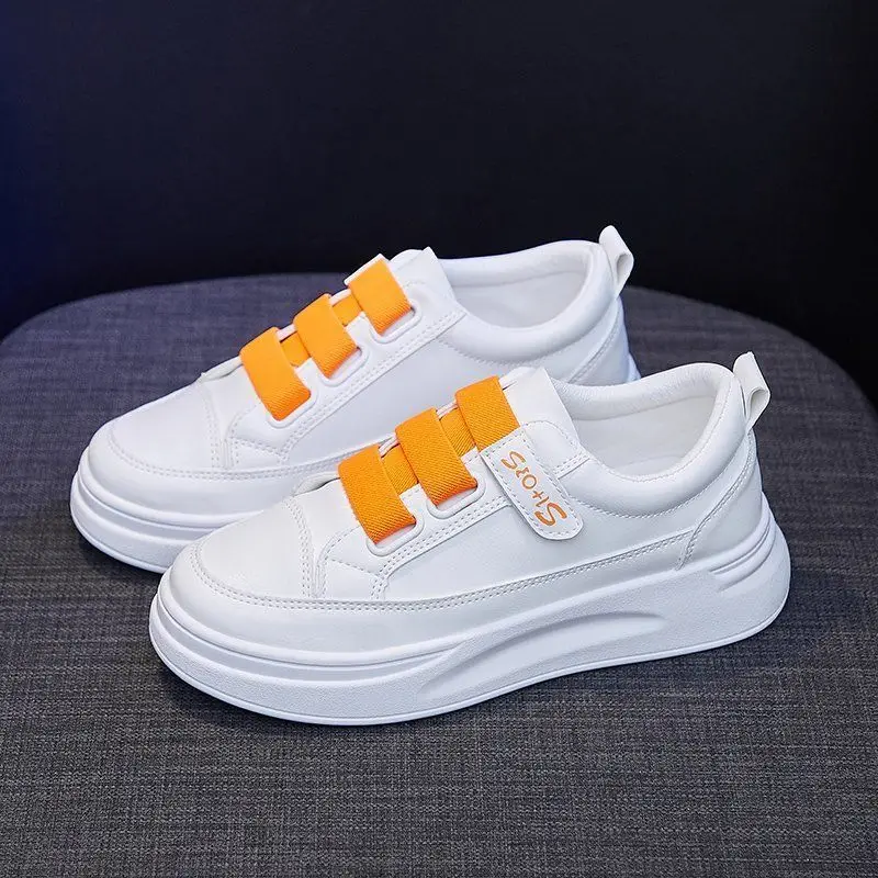 Uniwersalne białe sneakersy da – Women'S Fashion Velcro Sneakers recenzja i cena