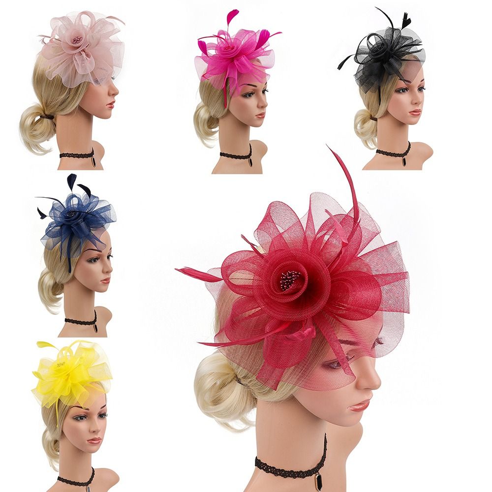 Wstążka z piór stroiki do włos – Women'S Fashion Kentucky Derby recenzja i cena