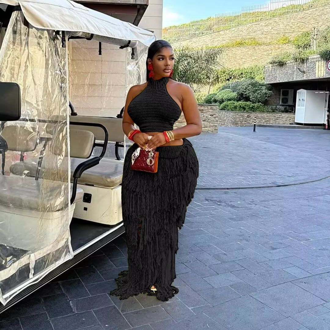 Szydełkowa Sukienka Maxi z Dzi – Maxi Dress Boho recenzja i cena