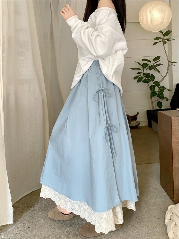 Spódnica midi z wysokim stanem – A-Line Skirt Midi recenzja i cena