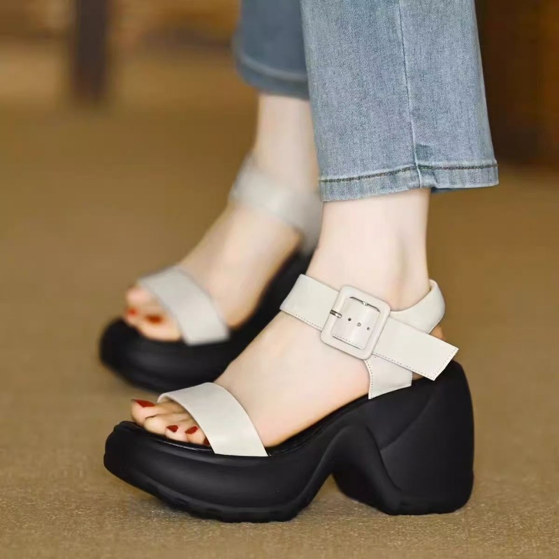 Sandały na koturnie damskie le – Women'S Fashion Petite recenzja i cena