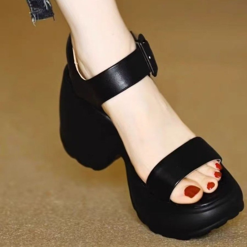 Sandały na koturnie damskie le – Women'S Fashion Petite recenzja i cena