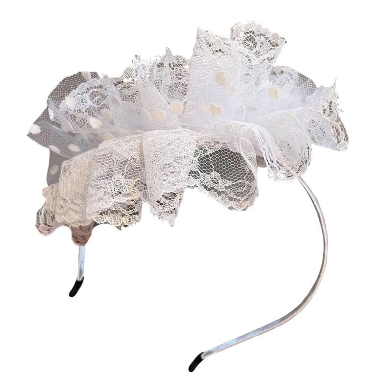 A52E Lace Flower Hair Hoop for – Women'S Fashion In The 1920S recenzja i cena