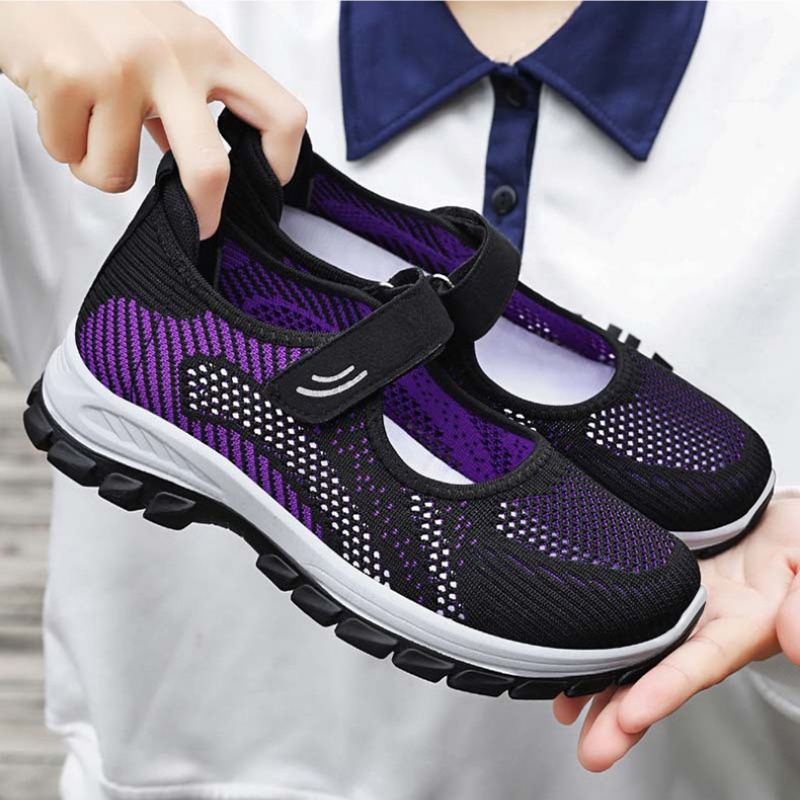 Letnie damskie oddychające spo – Women'S Fashion Velcro Sneakers recenzja i cena
