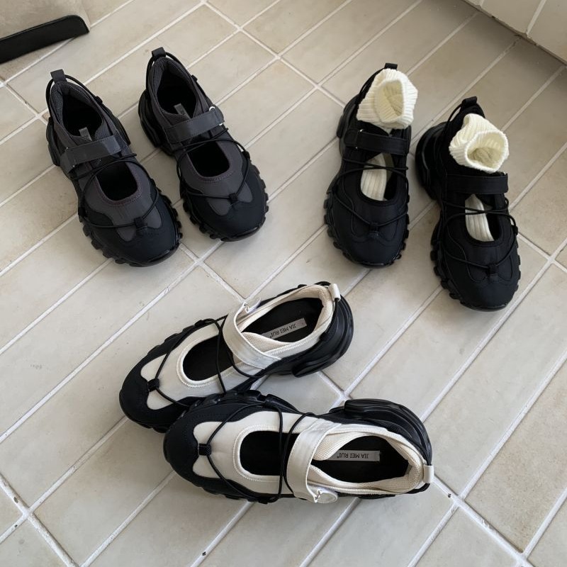 Sportowe, masywne buty Mary Ja – Women'S Fashion Velcro Sneakers recenzja i cena