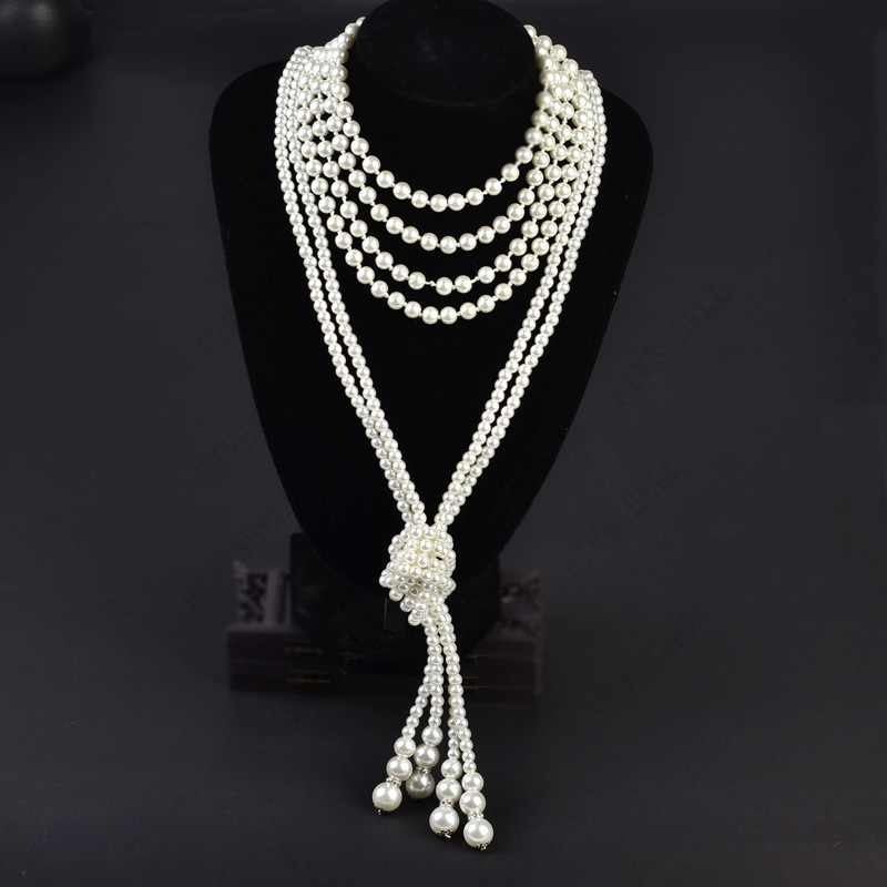 Naszyjnik z pereł 1920s Moda S – Women'S Fashion In The 1920S recenzja i cena