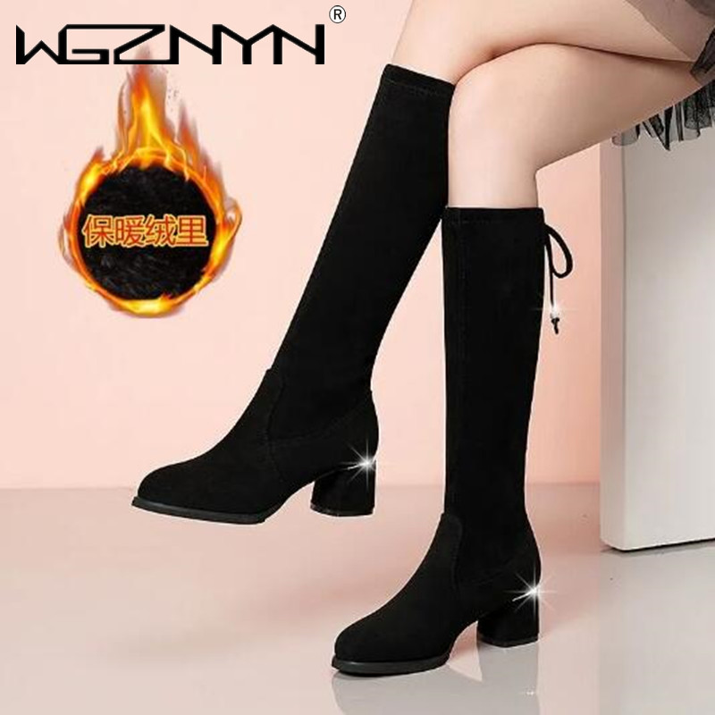 Kobiety Jesień Zima Czarne but – Women'S Fashion Boots 2025 recenzja i cena