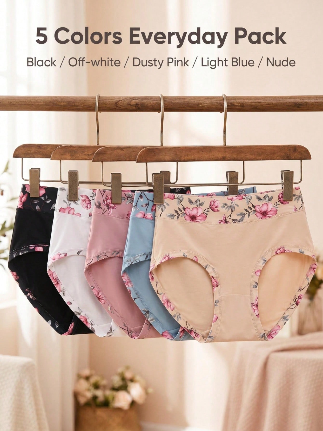 5 sztuk damskich majtek plus s – Women'S Fashion Underwear recenzja i cena