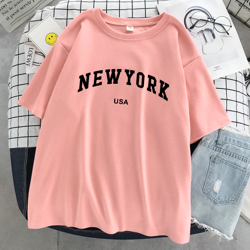 New York Usa City Letter Graph – Women'S Fashion York recenzja i cena