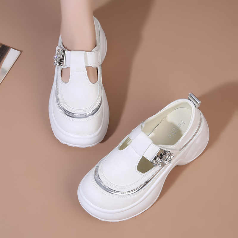 Modne brokatowe buty codzienne – Women'S Fashion Velcro Sneakers recenzja i cena