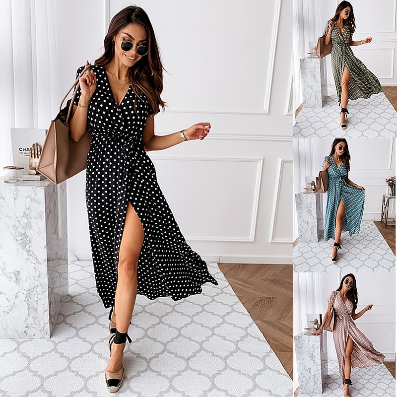Letnia sukienka maxi w stylu b – Maxi Dress Boho recenzja i cena