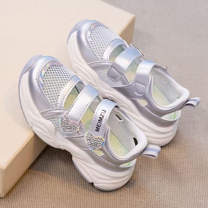 Letnie Nowe Dziewczęce Siatecz – Women'S Fashion Velcro Sneakers recenzja i cena