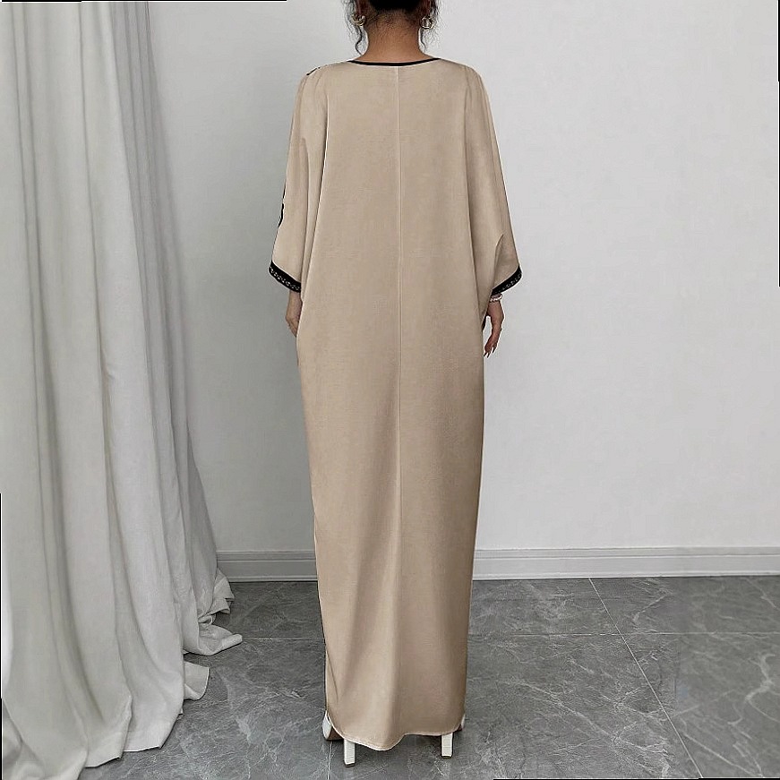 Sukienka maxi z dekoltem w ser – Maxi Dress Boho recenzja i cena