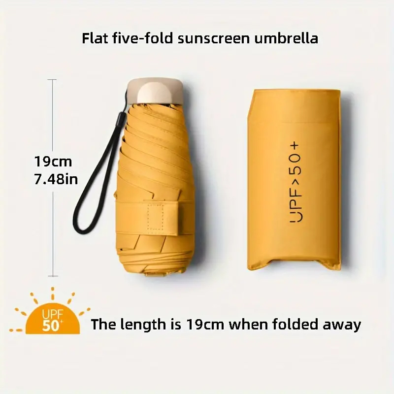 Mały składany parasol przeciws – Women'S Fashion Umbrella recenzja i cena
