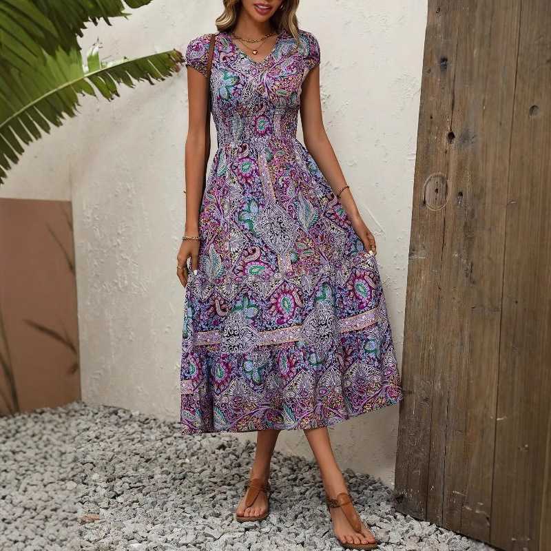 Sukienka maxi damska w stylu b – Maxi Dress Boho recenzja i cena