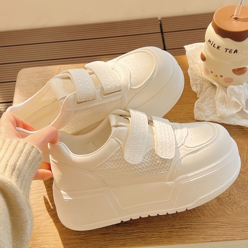 Damskie sneakersy na platformi – Women'S Fashion Velcro Sneakers recenzja i cena