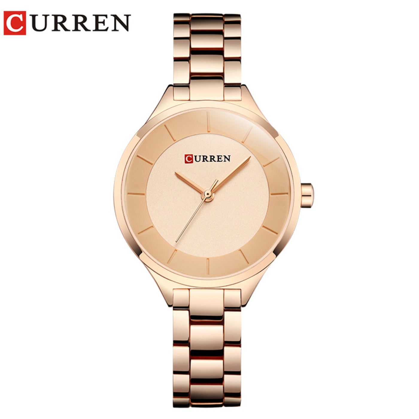 CURREN Nowe Proste Damskie Bra – Fashion Women Watch recenzja i cena