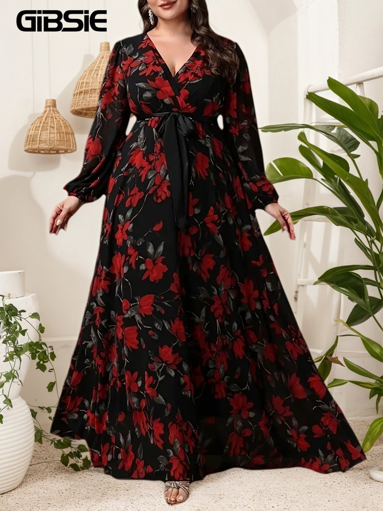 Sukienka GIBSIE Plus Size z kw – Maxi Dress Boho recenzja i cena