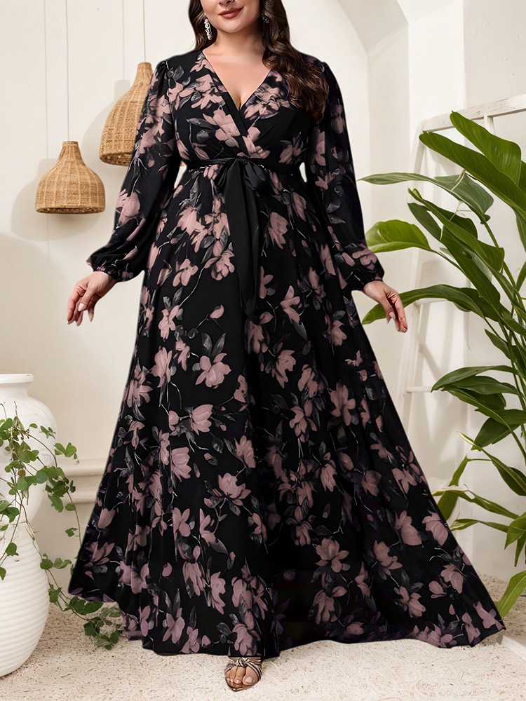 Sukienka GIBSIE Plus Size z kw – Maxi Dress Boho recenzja i cena