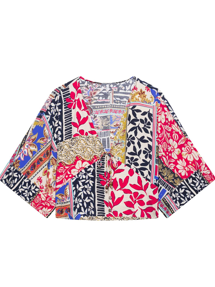 Zevity moda damska V tkanina p – Women'S Fashion Kimono recenzja i cena