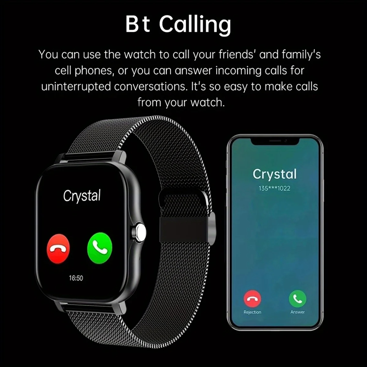 Smartwatch dla Androida i iOS, – Women Fashion Zone recenzja i cena