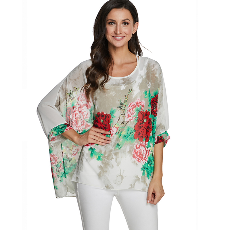 BHflutter camisas mujer 2020 d – Women'S Fashion Kimono recenzja i cena