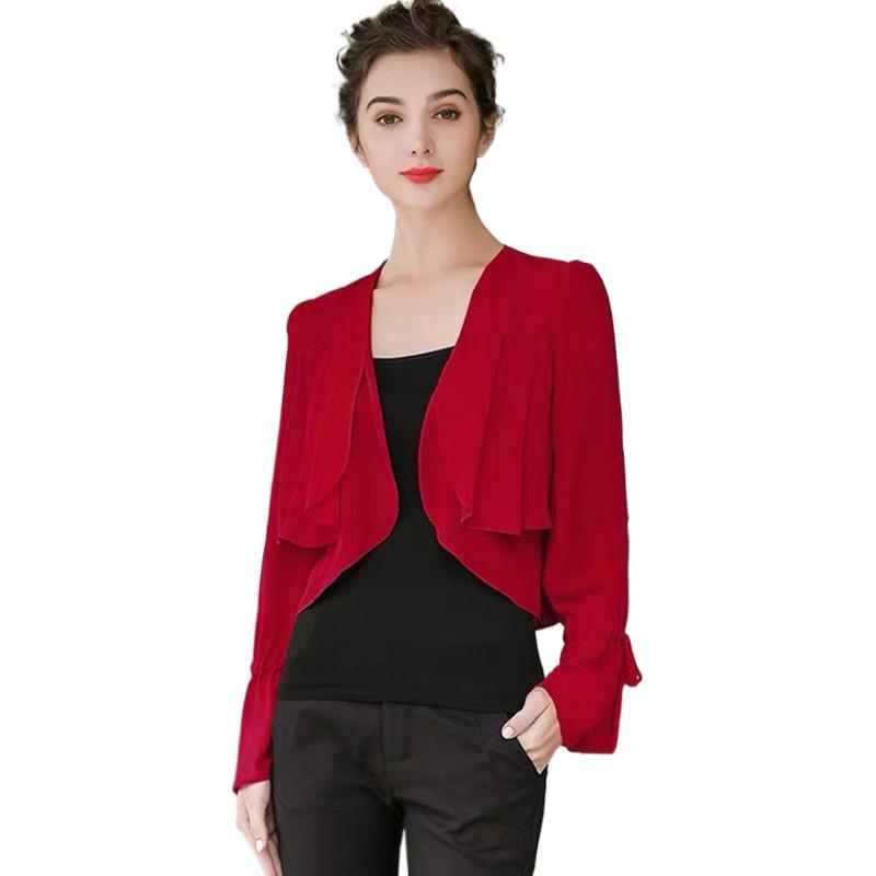Damski płaszcz z falbankami na – Women'S Fashion Kimono recenzja i cena