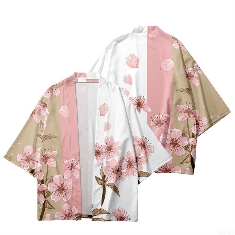 Letnie damskie kimono z kwiato – Women'S Fashion Kimono recenzja i cena