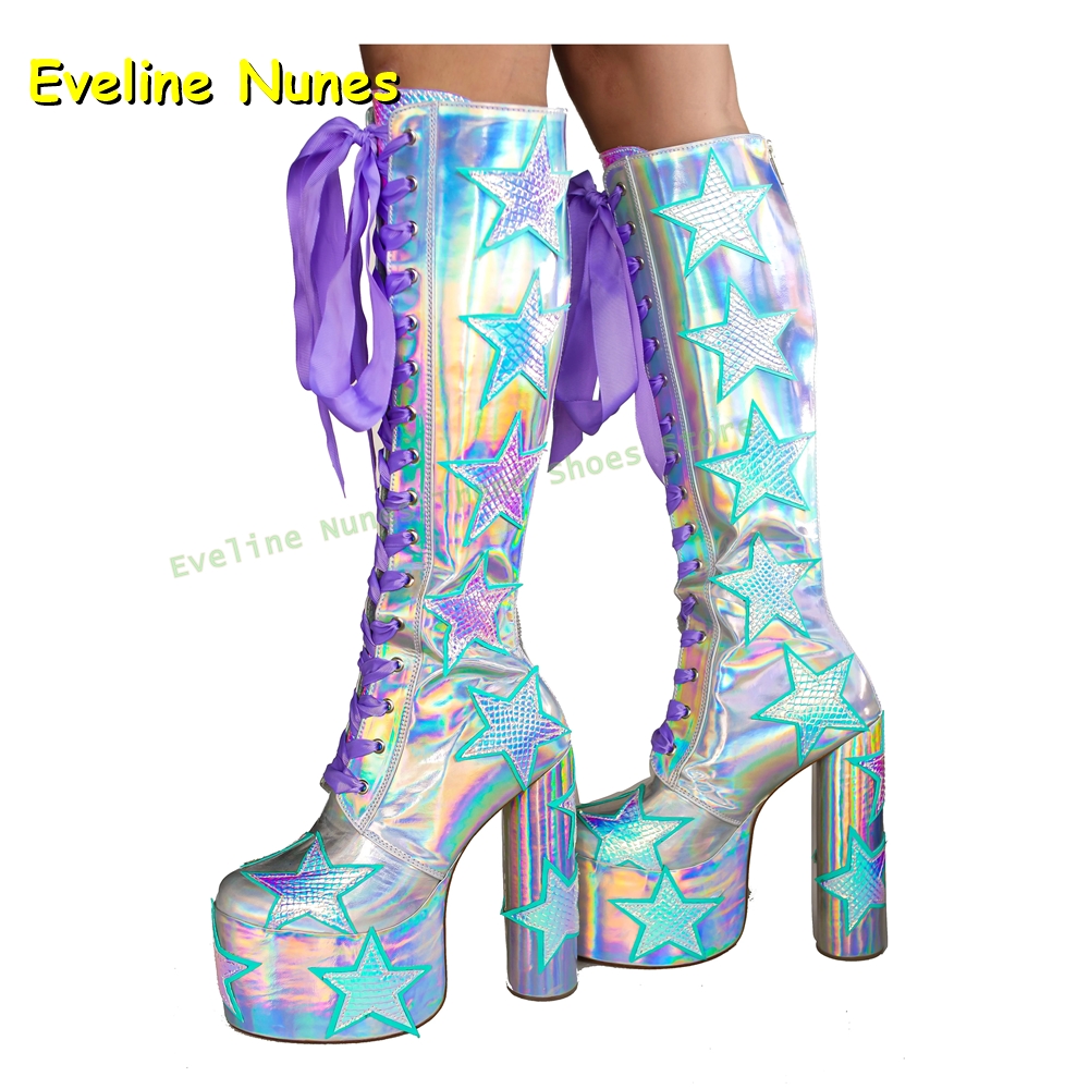 Botki damskie do kolan z platf – Women'S Fashion Boots 2025 recenzja i cena
