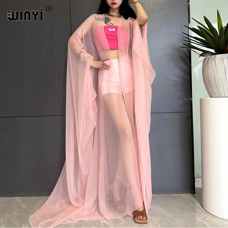 WINYI plaża sexy Cover Ups na  – Women'S Fashion Kimono recenzja i cena