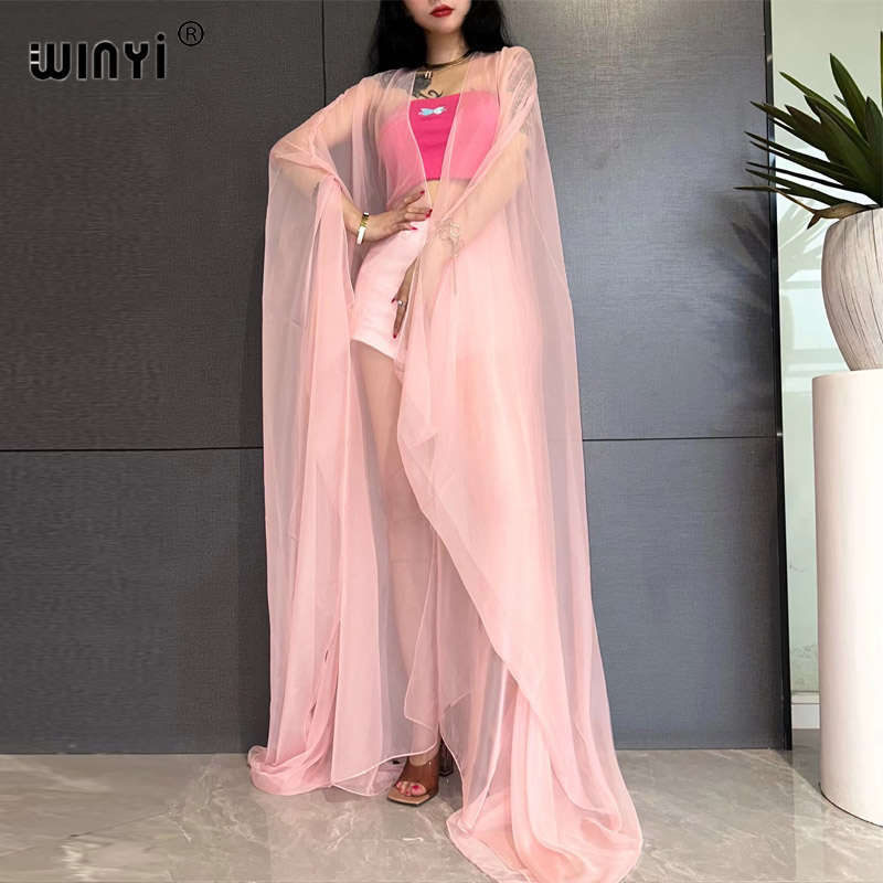 WINYI plaża sexy Cover Ups na  – Women'S Fashion Kimono recenzja i cena