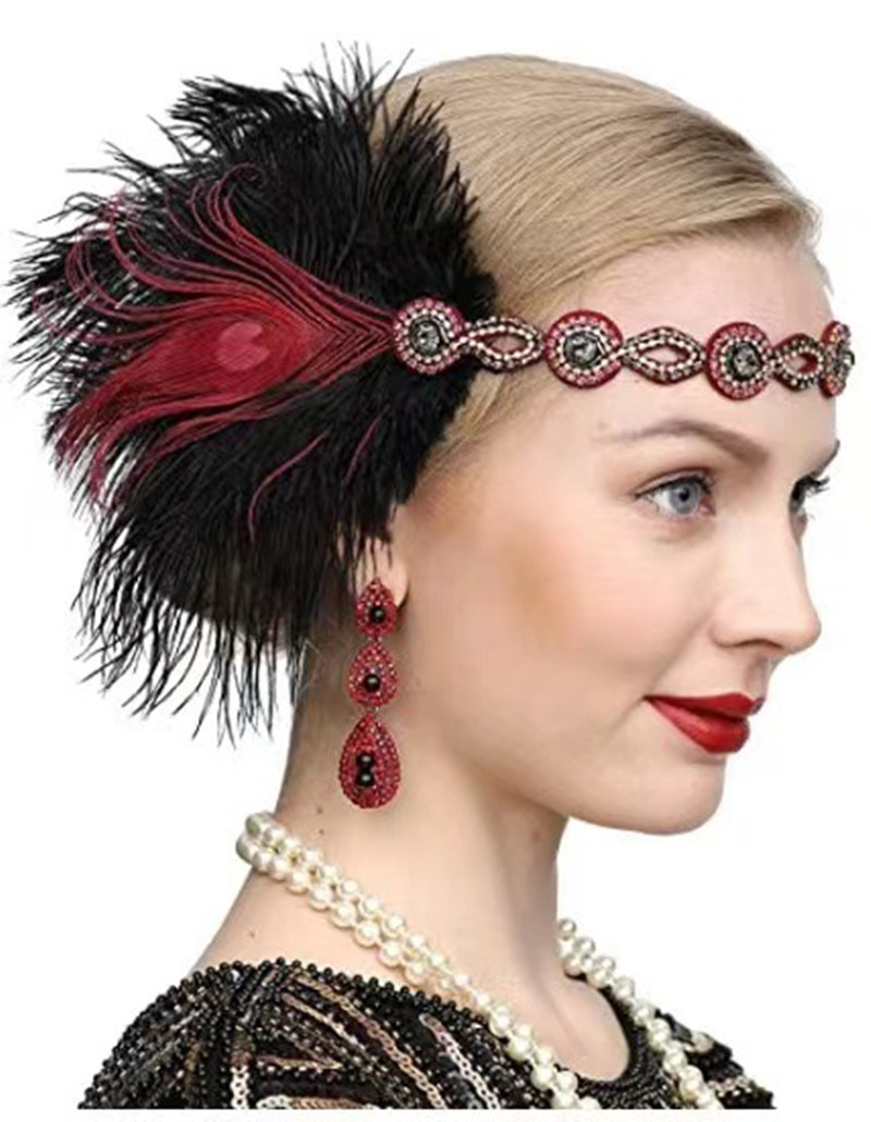 Elastyczna opaska do włosów z  – Women'S Fashion In The 1920S recenzja i cena
