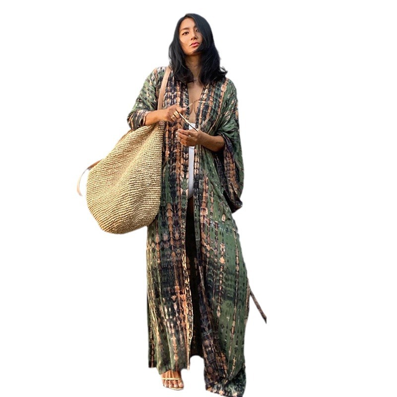 Okrycie plażowe damskie krawat – Women'S Fashion Kimono recenzja i cena